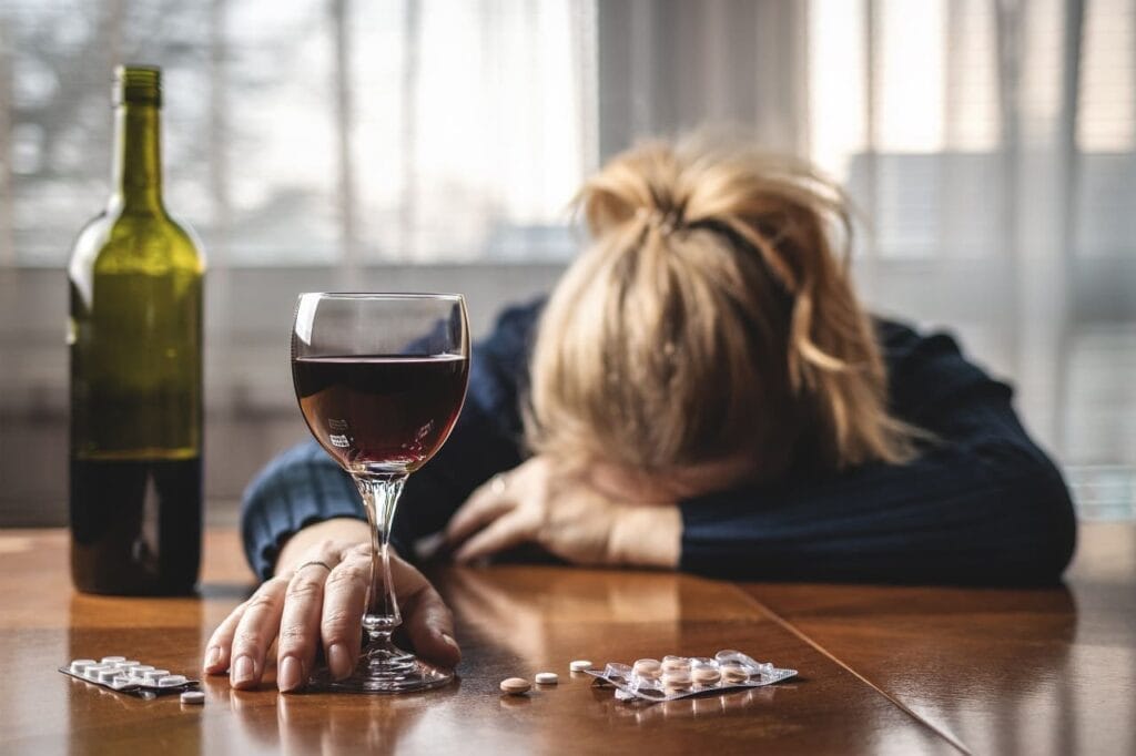 alkohol a antydepresanty