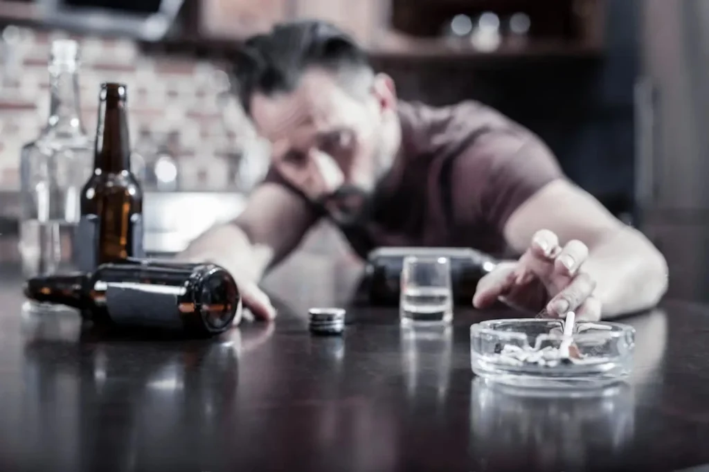 Alkohol to depresant